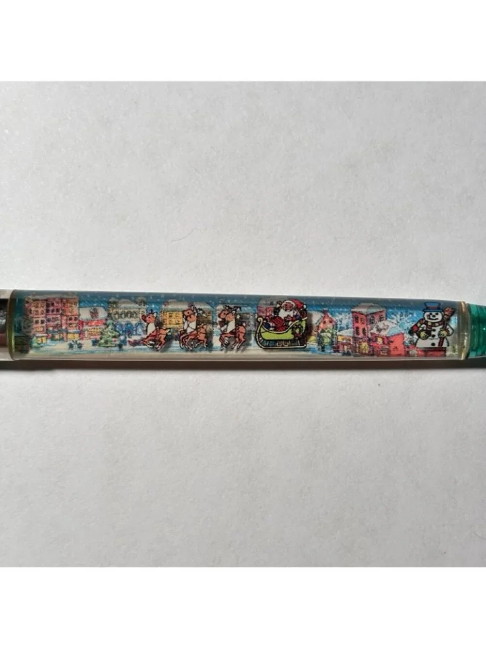 Koziar's Christmas Village Bernville PA Floaty Pen Santa Reindeer Souvenir Promo